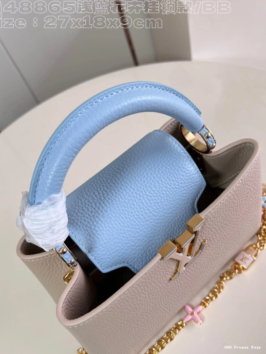 AAA Replica Ru CAPUCINES VUITTON LOUIS BB-27*18*9CM 0814